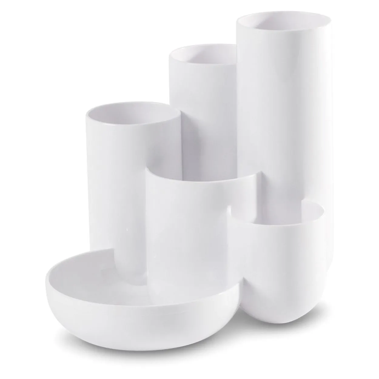 HAN Schreibtisch-Organizer CAMPUS weiß Polystyrol 5 Fächer 13,1 x 15,4 x 13,7 cm