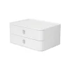 HAN Schubladenbox Smart Box ALLISON weiß 1120-12, DIN A5 mit 2 Schubladen