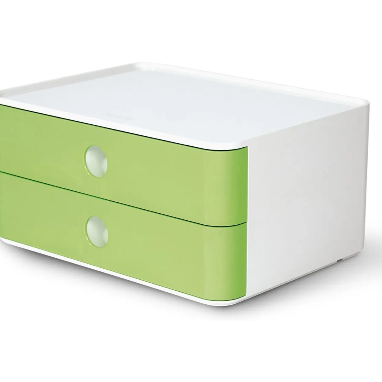 HAN Schubladenbox Smart Box ALLISON grün 1120-80, DIN A5 mit 2 Schubladen