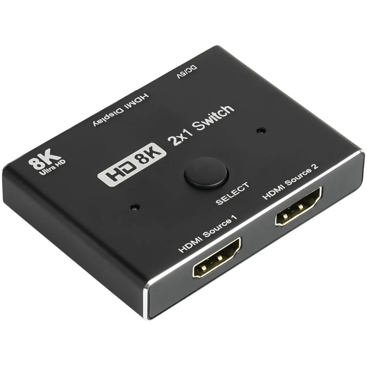 HDMI Good Connections 2.1 Switch / Umschalter, 2-fach (2x Eingang und 1x Ausgang), direktional, 8K @30Hz