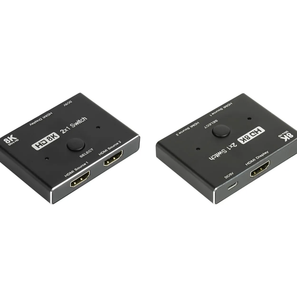 HDMI Good Connections 2.1 Switch / Umschalter, 2-fach (2x Eingang und 1x Ausgang), direktional, 8K @30Hz