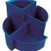 helit Stiftehalter Linear blau Kunststoff 4 Fächer 14,0 x 14,0 x 10,0 cm