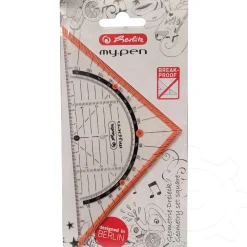 Herlitz Geometriedreieck my.pen 16cm farblich sortiert