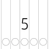 Herma 10175 ablösbar blickdicht Ordneretiketten 3.8x29.7 cm (25 Blatt (125 Etiketten))