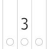 Herma 10180 ablösbar Ordneretiketten 5.9x29.7 cm (25 Blatt (75 Etiketten))