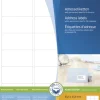 Herma 4645 Adressetiketten 6.35x3.39 cm (100 Blatt (2400 Etiketten))