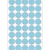 Herma 2253 blau rund Vielzwecketiketten 1.9x1.9 cm (32 Blatt (1280 Etiketten))