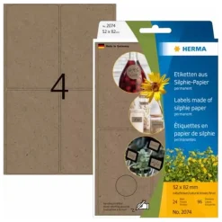 HERMA Büropackung Vielzwecketiketten Silphie 52x82mm