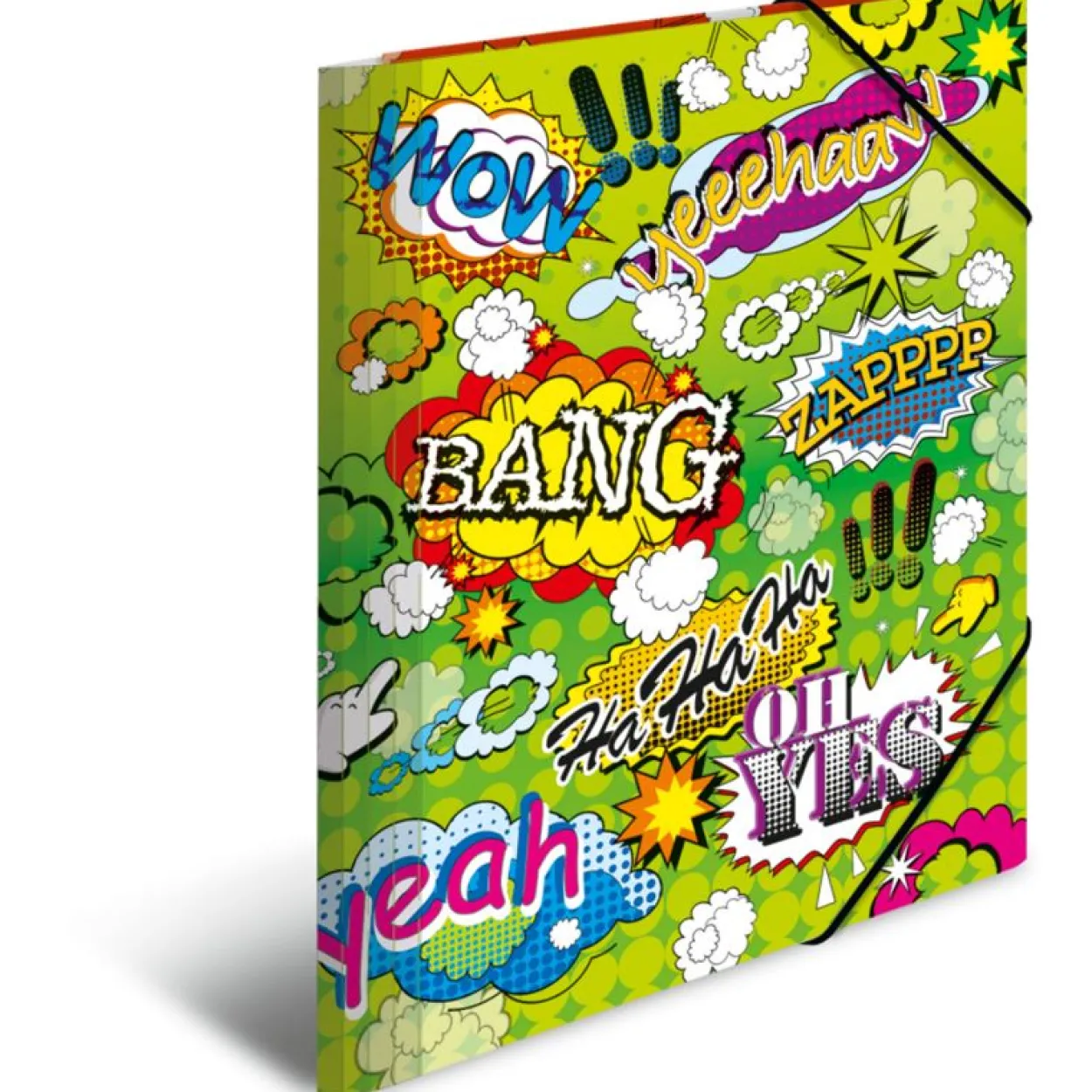 HERMA Eckspannermappe "Comics", PP, DIN A4
