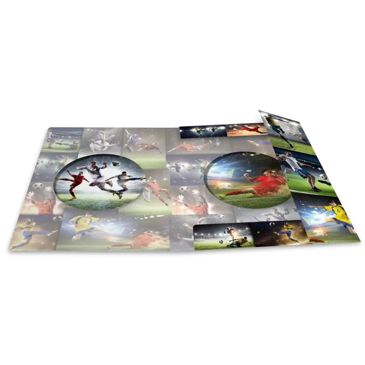 HERMA Eckspannermappe "Football", Karton, DIN A4