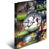 HERMA Eckspannermappe "Football", aus PP, DIN A3
