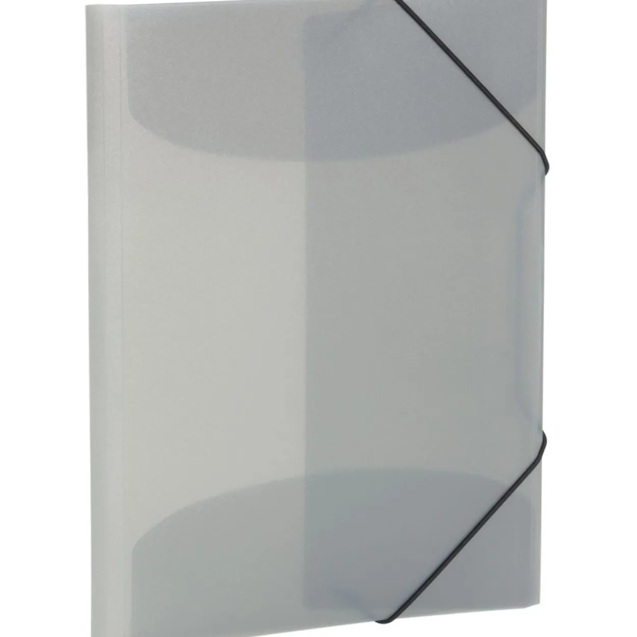 HERMA Eckspannermappe, PP, DIN A4, grau-transluzent