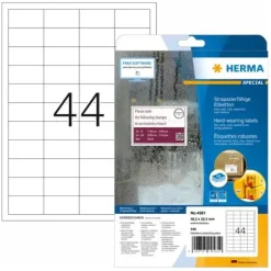 HERMA Folien-Etiketten SPECIAL, 48,3 x 25,4 mm, weiß