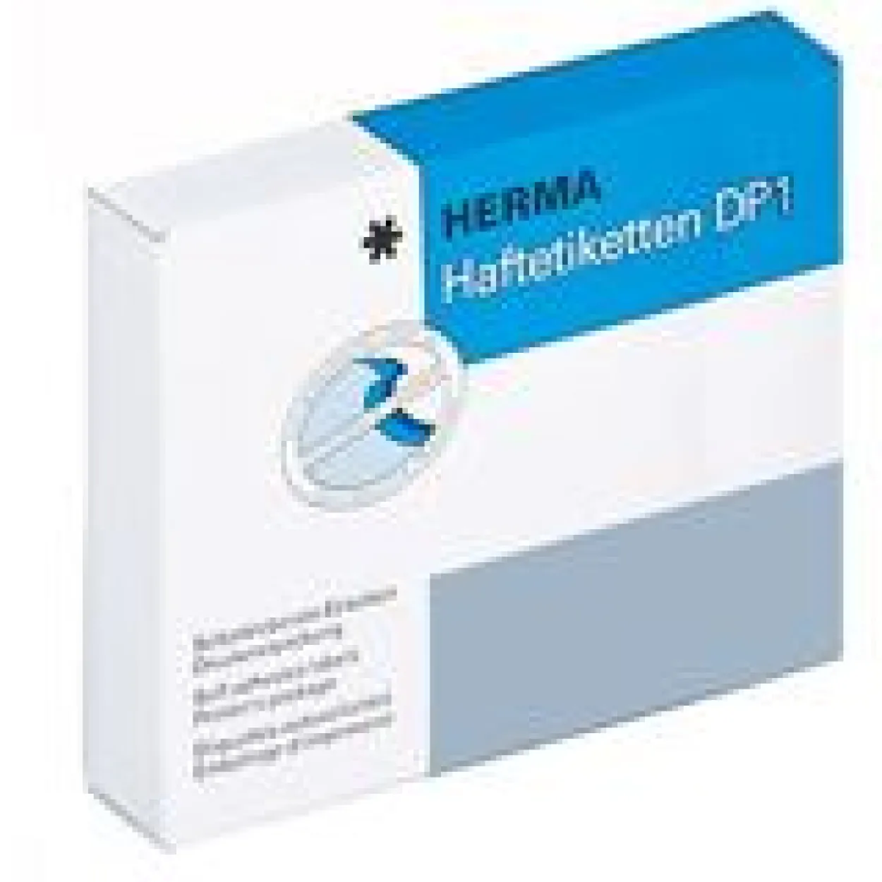 Herma 2723 Haftetiketten DP 1 1.3x1.3 cm (132 Blatt (10000 Stück))