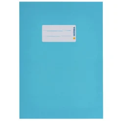 HERMA Heftumschlag hellblau Papier DIN A5