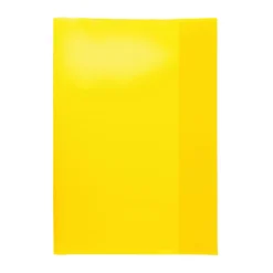 HERMA Heftumschlag PLUS transparent/gelb DIN A4
