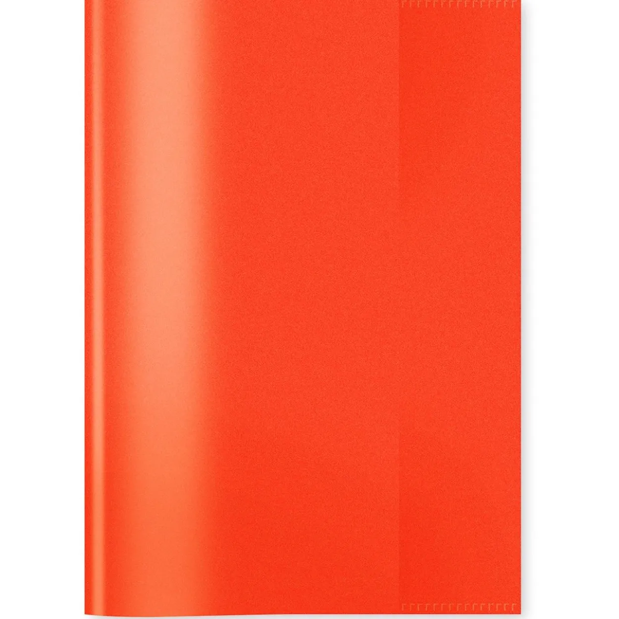 HERMA Heftumschlag transparent rot Kunststoff DIN A5