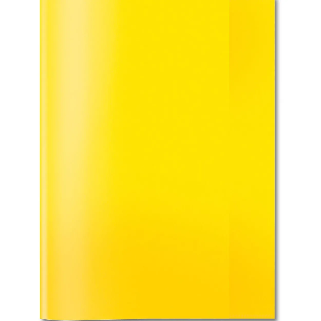 HERMA Heftumschlag transparent gelb Kunststoff DIN A4