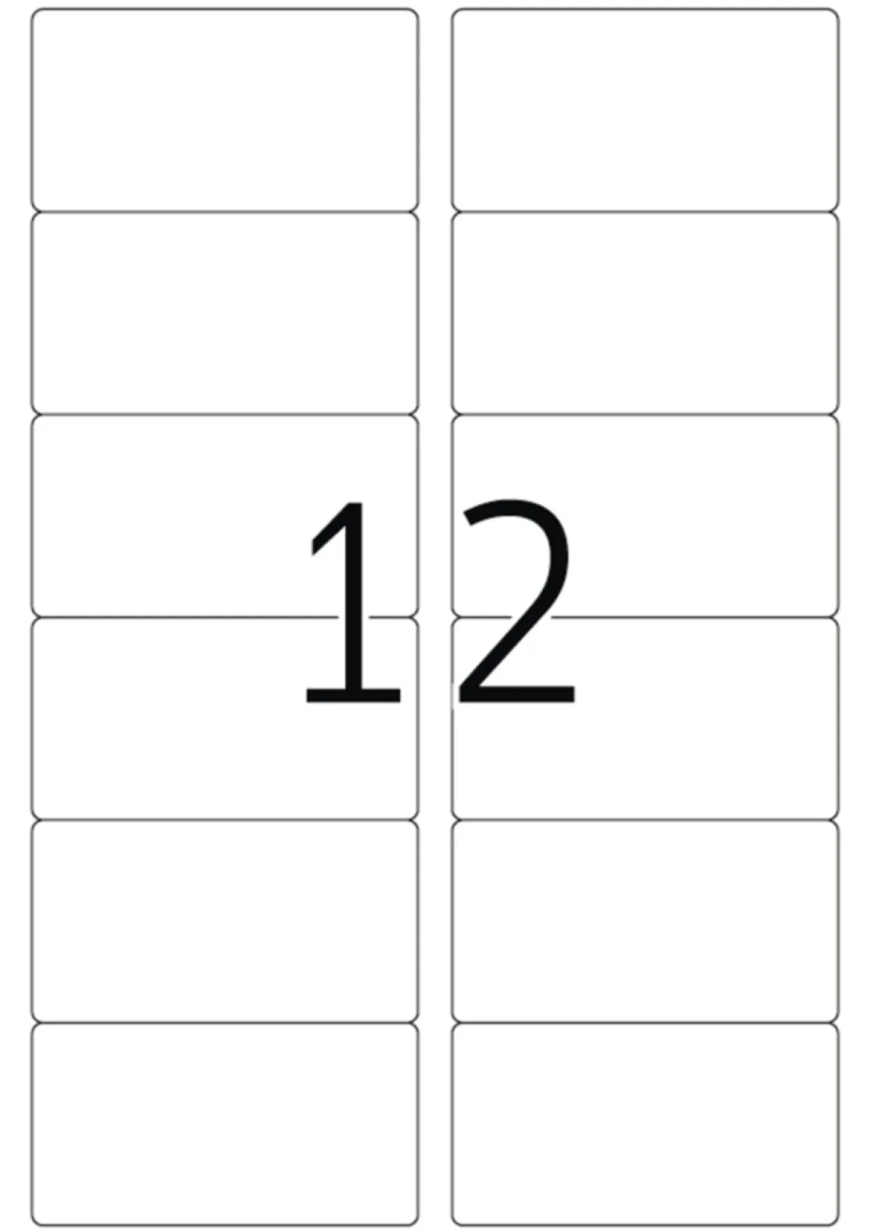 Herma 8842 Inkjet-Etiketten 8.89x4.66 cm (25 Blatt (300 Etiketten))
