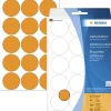 Herma 2274 leuchtorange Vielzwecketiketten 3.2x3.2 cm (24 Blatt (360 Etiketten))