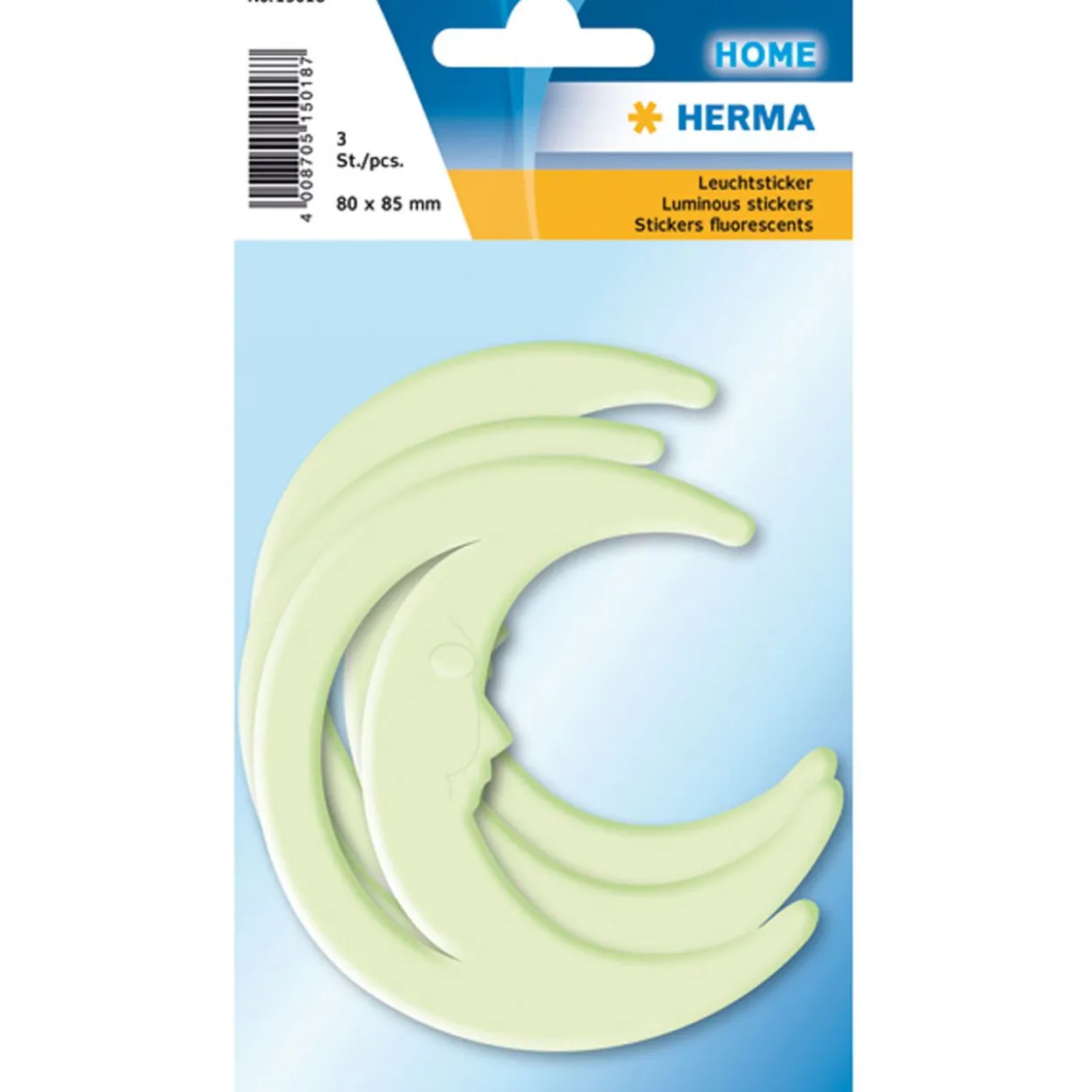 Herma Leuchtsticker Mond