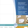 Herma 10312 repositionierbar blickdicht Adressetiketten 9.91x6.67 cm (100 Blatt (800 Etiketten))