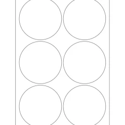 Herma 2280 rund Vielzwecketiketten 5x5 cm (32 Blatt (192 Etiketten))