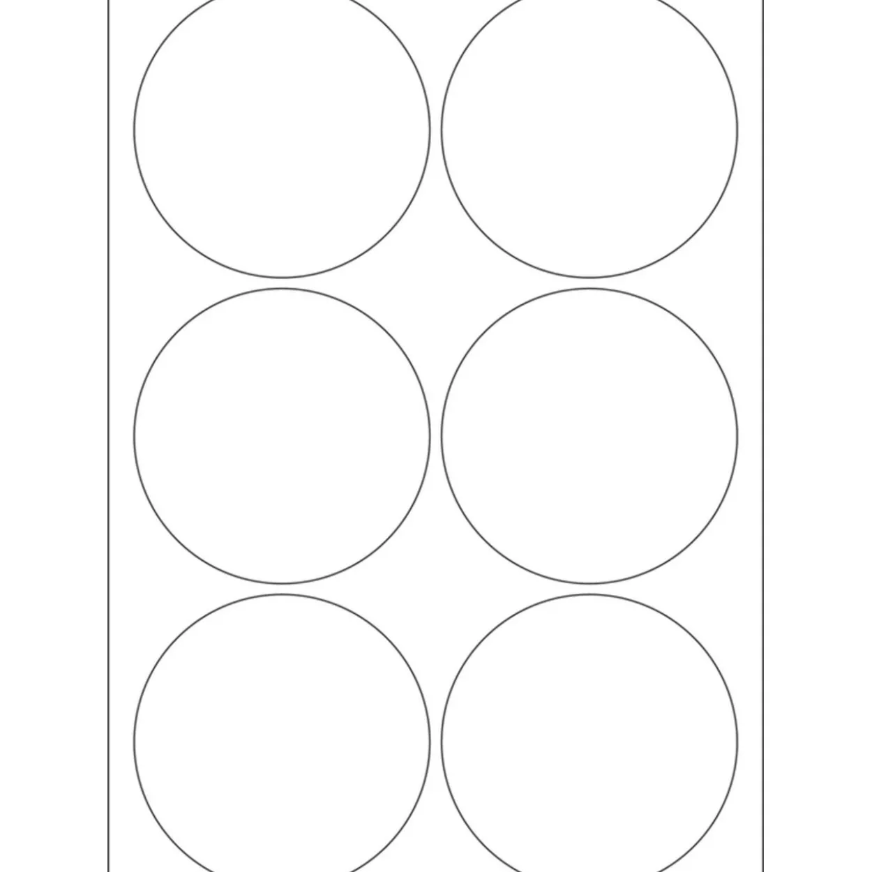 Herma 2280 rund Vielzwecketiketten 5x5 cm (32 Blatt (192 Etiketten))