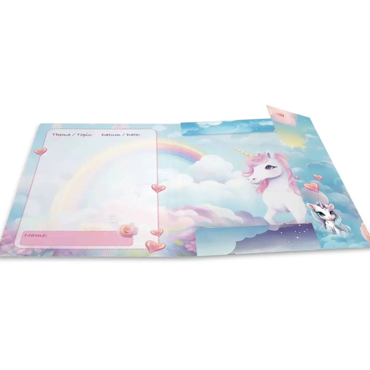 Herma Sammelmappen A4 Karton Happy Unicorns