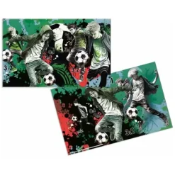 HERMA Schreibunterlage Karton Street Soccer 55x35 3Stk