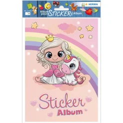 Herma Sticker Sammelalbum für Kids Prinzessin Sweetie A5
