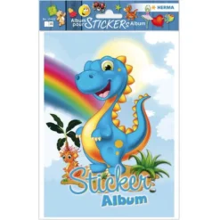 Herma Sticker Sammelalbum für Kids Dinos A5