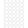 Herma 2257 transparent extrem haftend Verschlussetiketten 1.9x1.9 cm (16 Blatt (640 Etiketten))