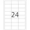 Herma 4262 Universal-Etiketten 6.46x3.38 cm (100 Blatt (2400 Etiketten))