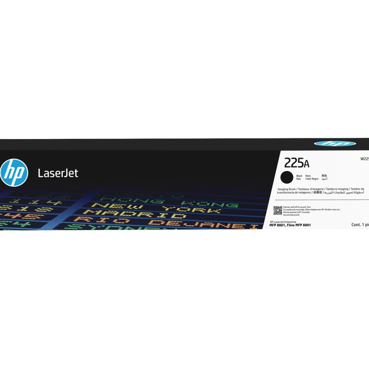 HP 225A (W2256A) schwarz Trommel