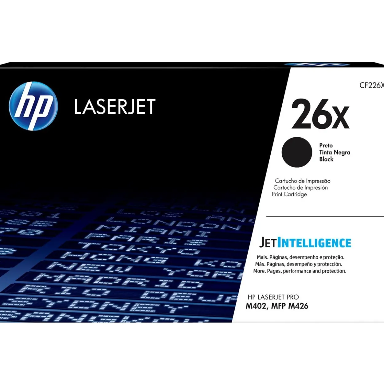 HP Cartridge 26X schwarz