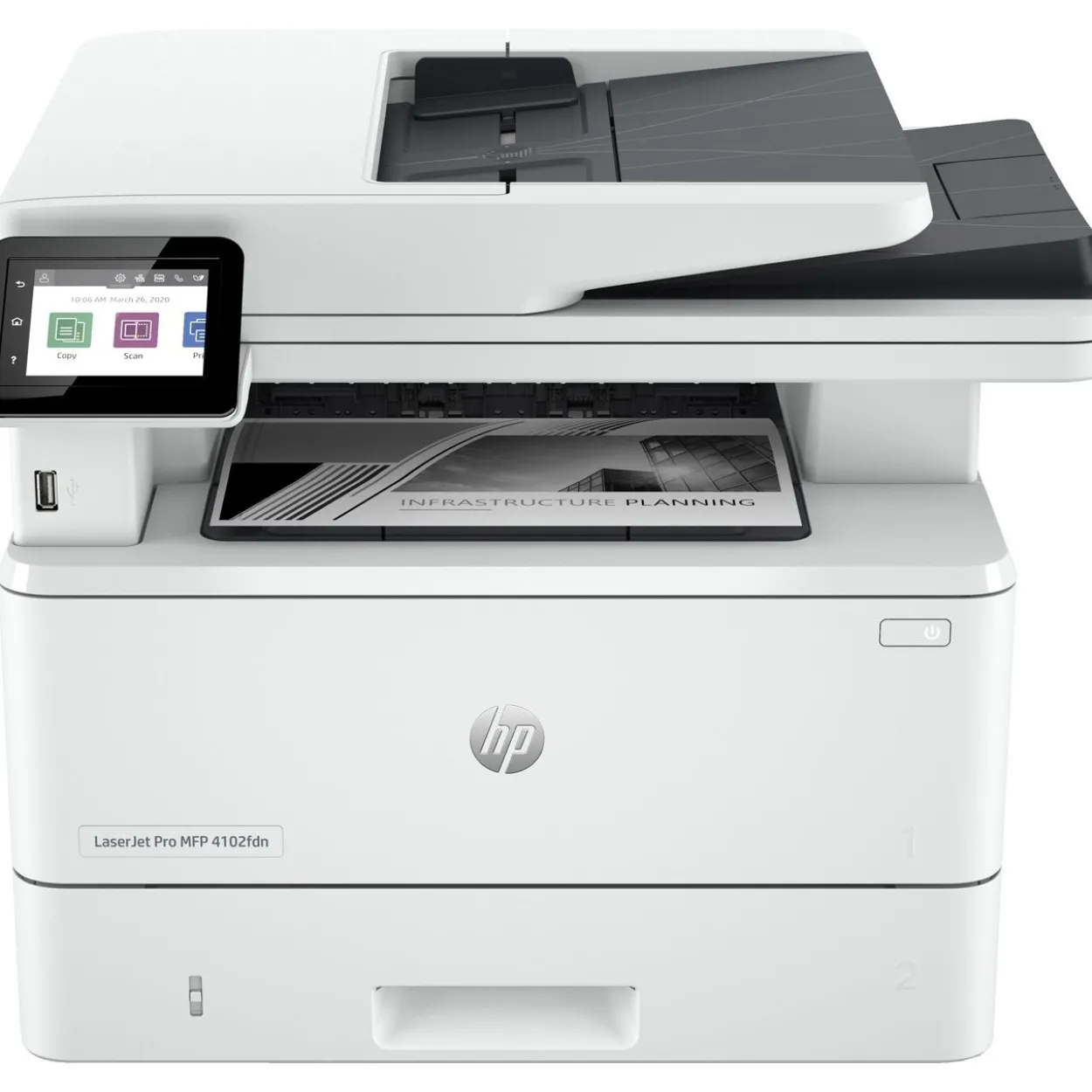 HP LaserJet Pro MFP 4102fdn A4,40S.SW, MF, Fax, Duplex, Netzwerk