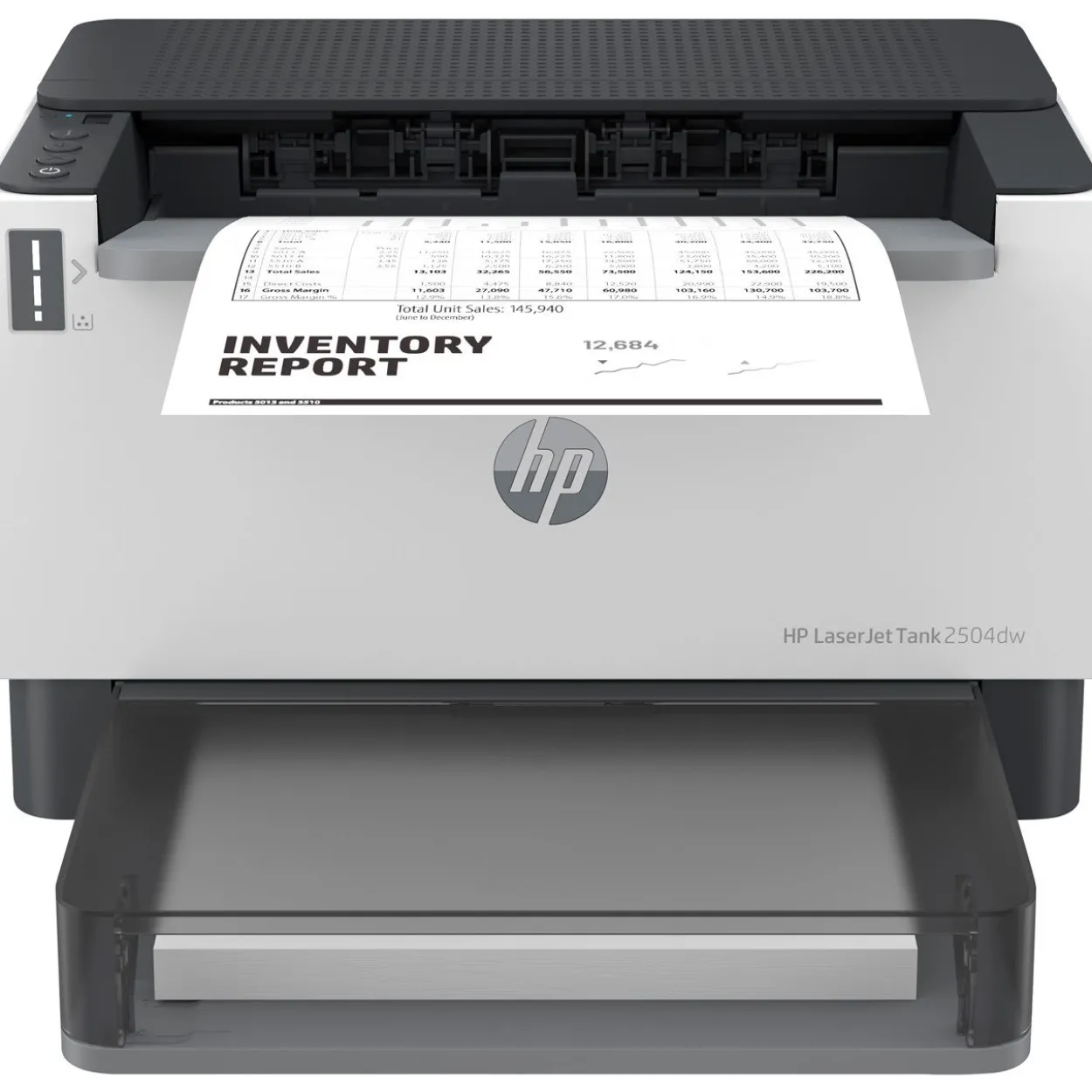 HP LaserJet Tank 2504dw Laserdrucker grau