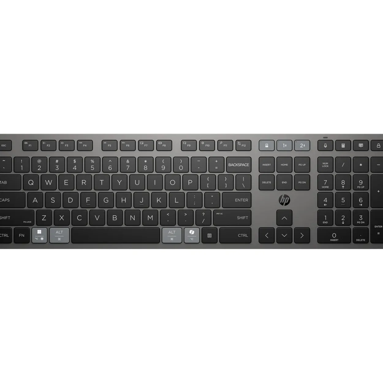 HP 725 MULTI-DEVICE KEYBOARD RCHRGBL WL - GERMAN