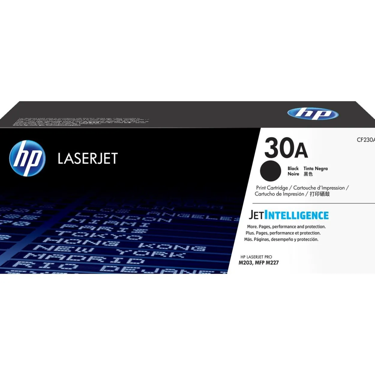 HP Toner 30A LJ PRO M203/M227 (1.600S.), Kapazität: 1.600S schwarz