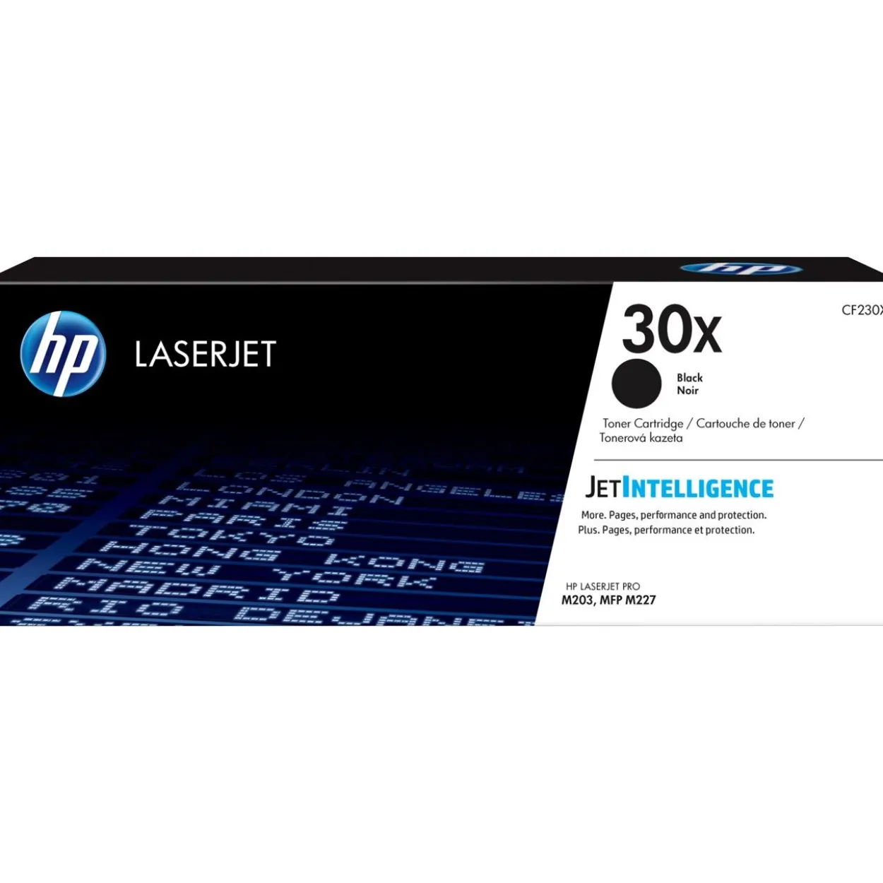 HP Toner 30X LJ PRO M203/M227 (3.500S.), Kapazität: 3.500S schwarz