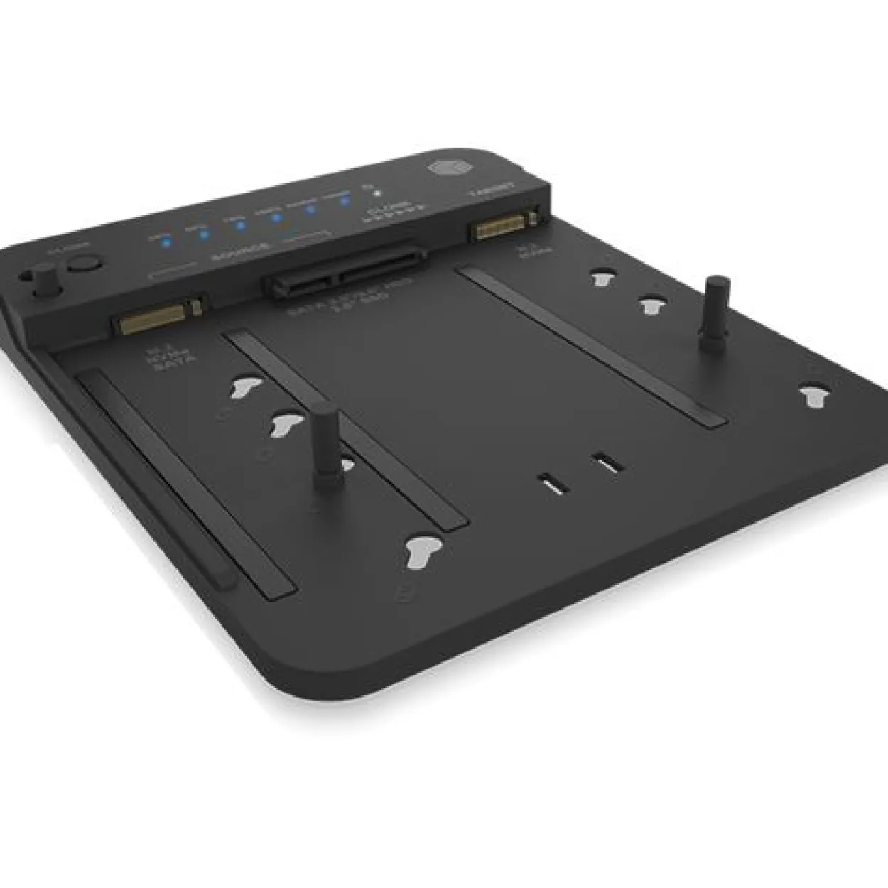 Icy Box Docking- & Klonstation IcyBox M.2 NVMe SSD zweifach retail
