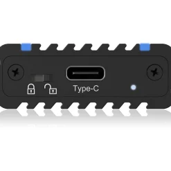ICY BOX Externes Type-C Gehäuse für M.2 NVMe SSD extern retail