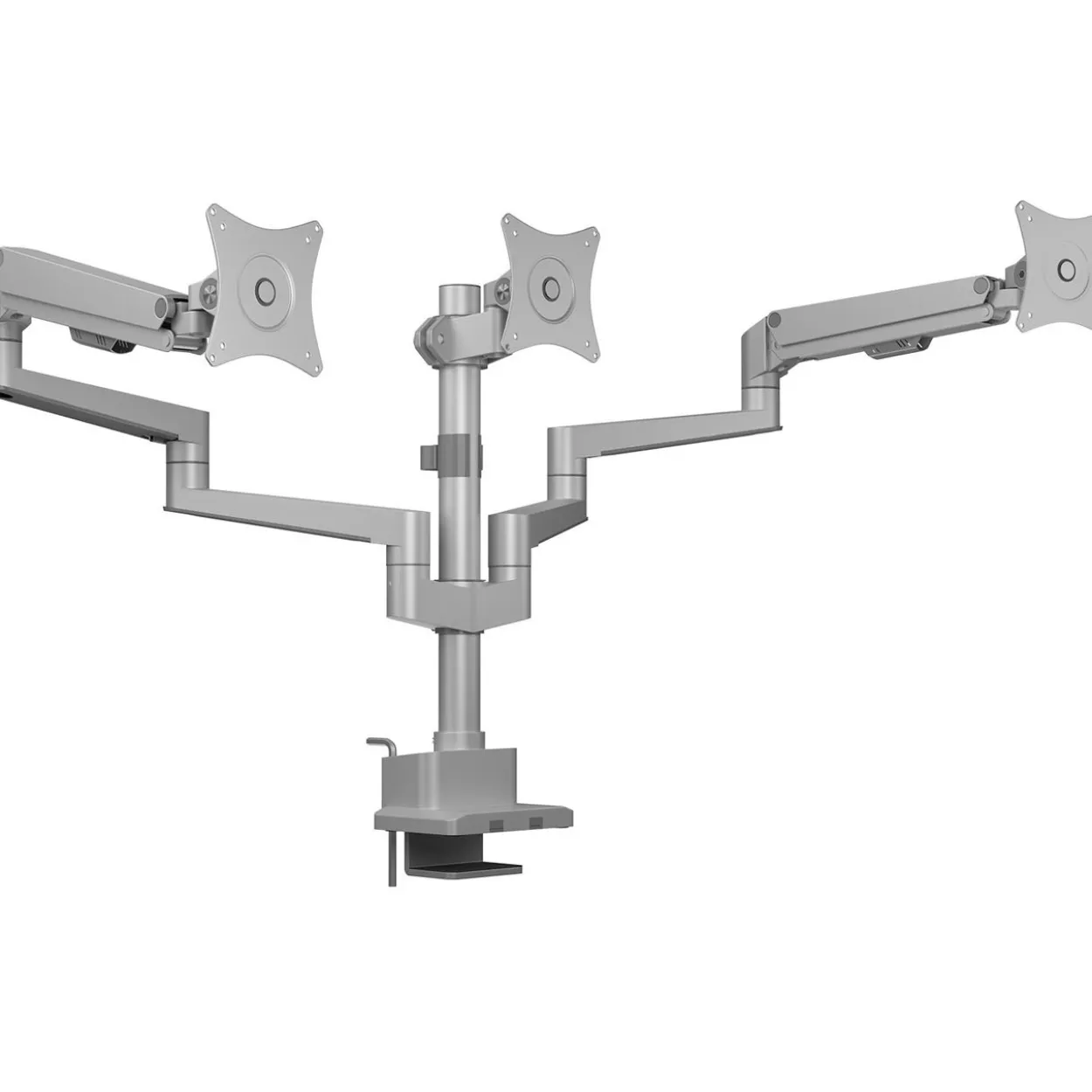 ICY BOX Mount three displays 30" grey