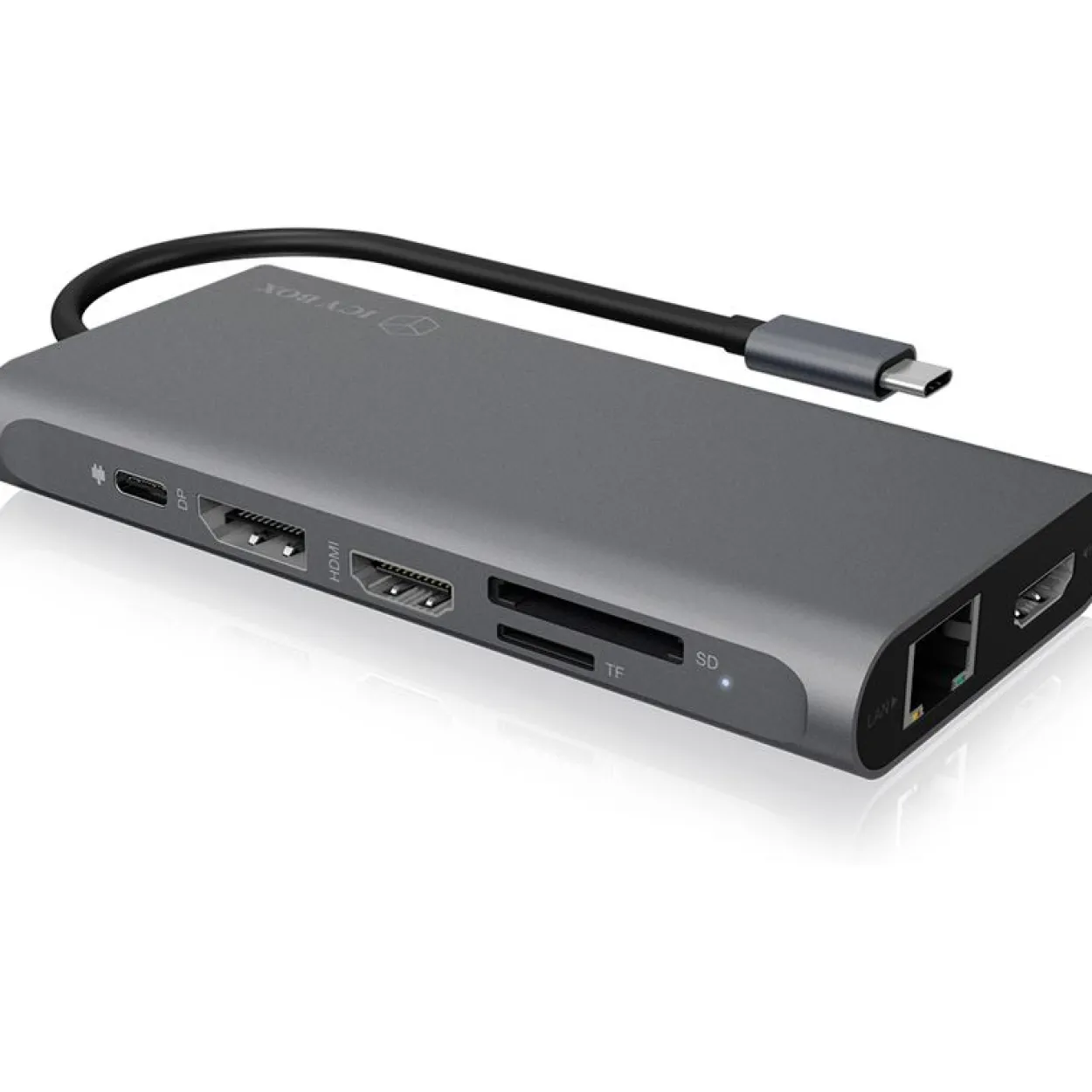 Icy Box Notebook Dockingstation USB-C -> 3x Videoaschnittstel