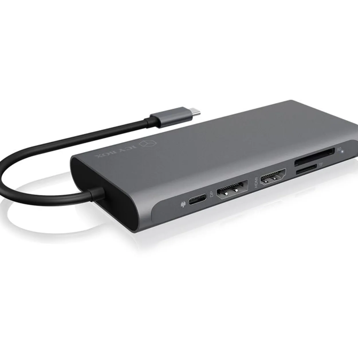 Icy Box Notebook Dockingstation USB-C -> 3x Videoaschnittstel