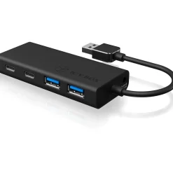 ICY BOX USB3.0 HUB Type-A ->Type-C