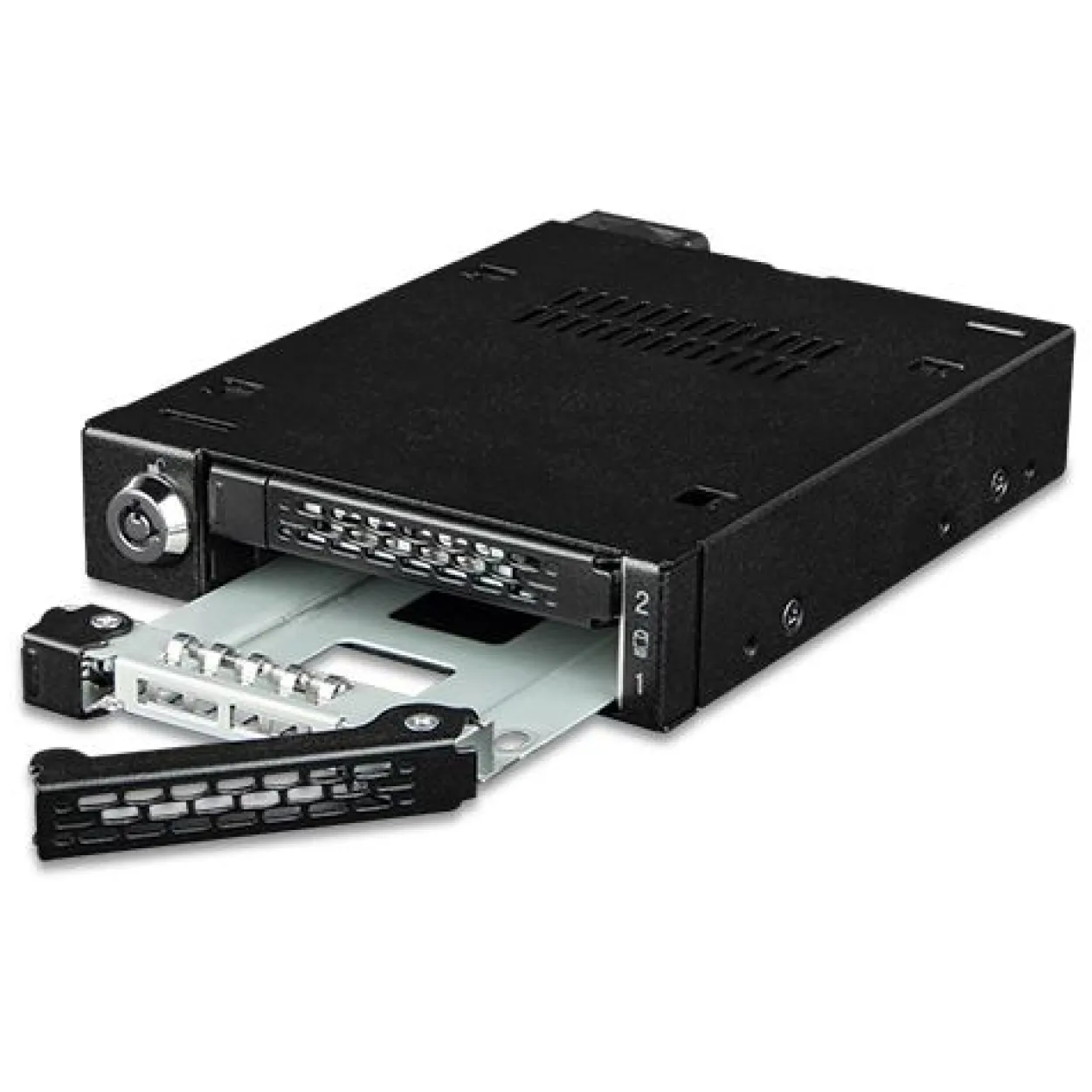 Icy Dock Einbaurahmen 2x6,3cm U.2/U.3 NVMe 3,5" SSD sw