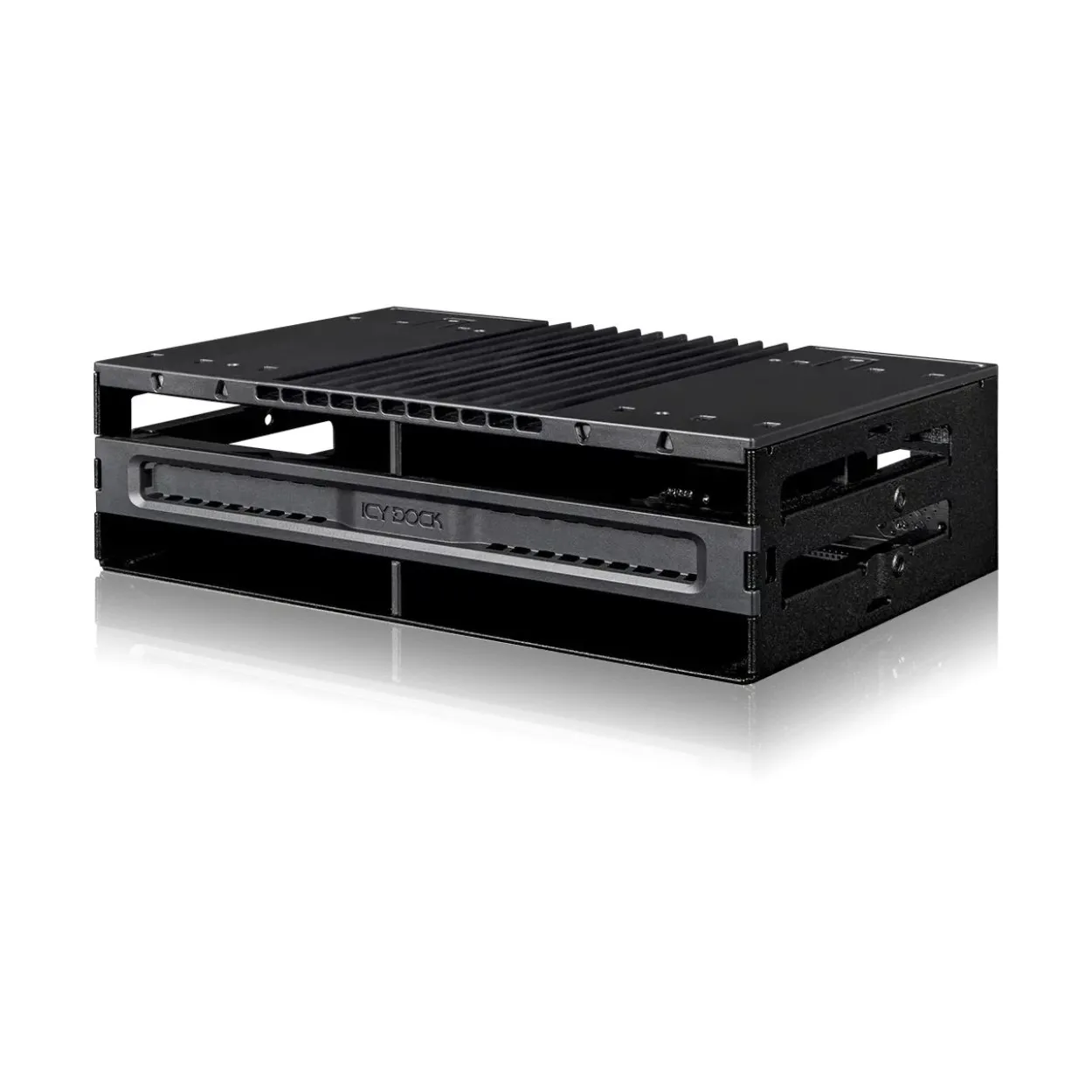 IcyDock FlexiDock 4x 2.5" to 1x5.25"bay mobil rack SATA/SAS