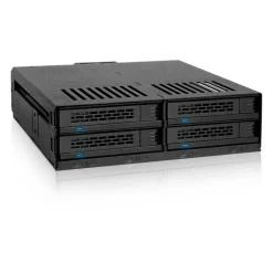 IcyDock 4x 2.5 Sata/SAS in 1x5 25 bay mobile rack screwless